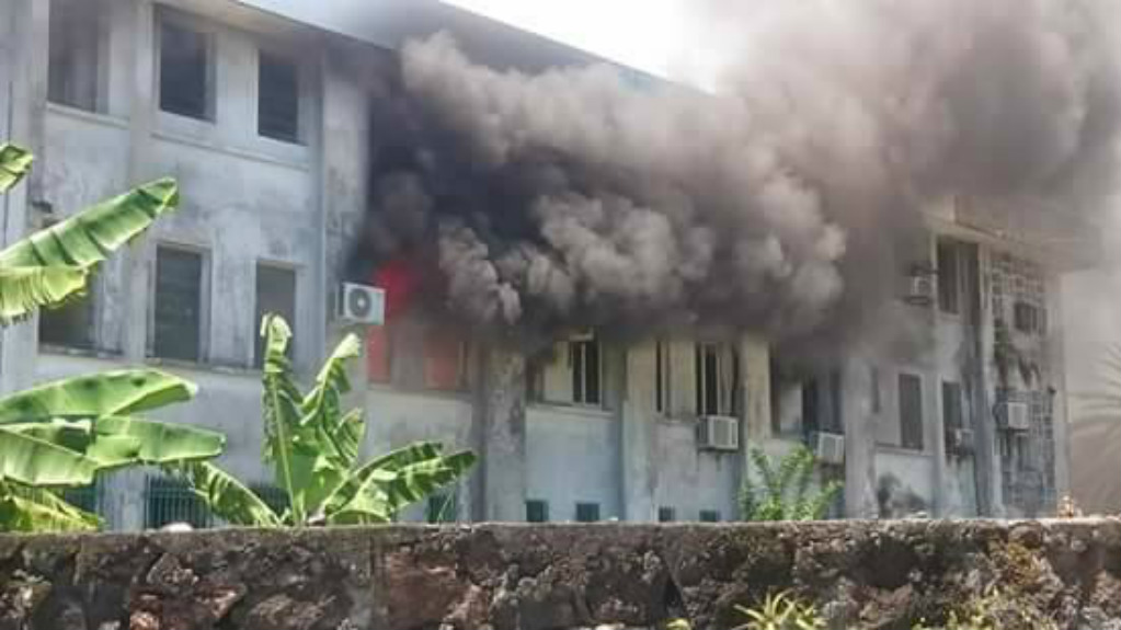Incendie du trésor public L’enquête est confiée à un juge d’instruction